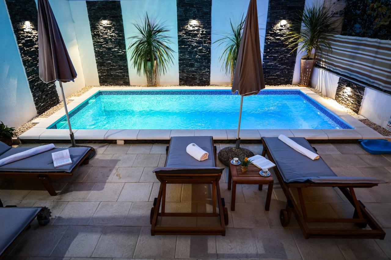 Apartment Rustica Zadar With Exclusive Use Of The Pool-Ground Floor Exterior foto